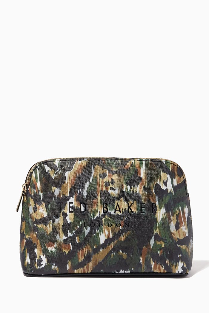 

Aimauls Makeup Bag in Urban Saffiano PVC, Black