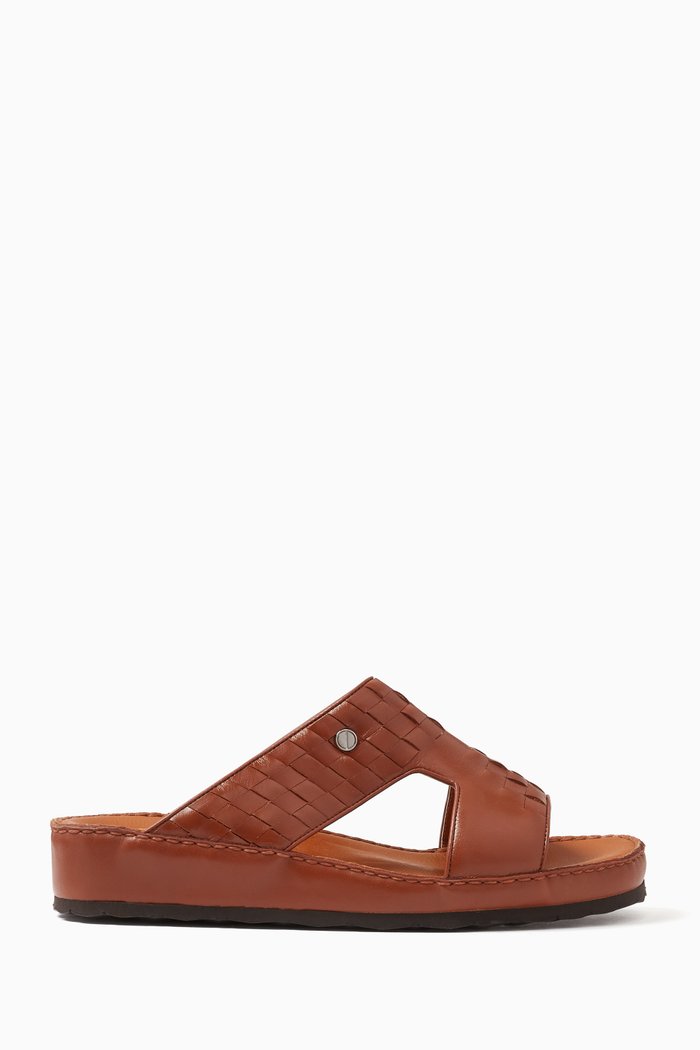 

Inclinato Arca Sandals in Softcalf, Orange