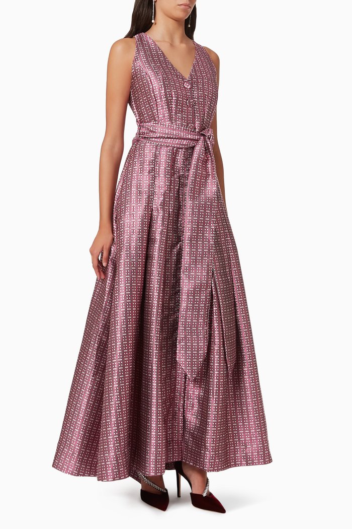 

Textured Shirt Dress, Pink