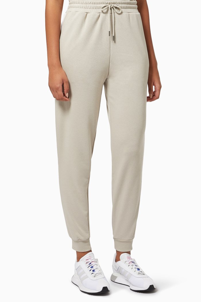 

Anna Stripe Sweatpants in Cotton, Neutral