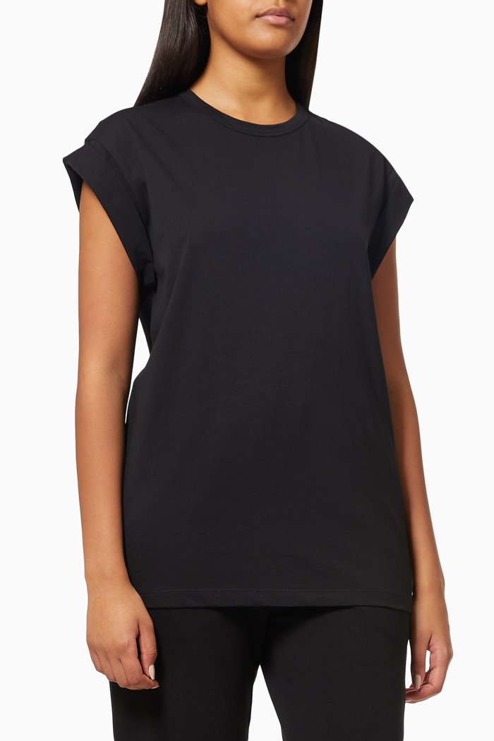 

Camila T-shirt in Cotton Jersey, Black