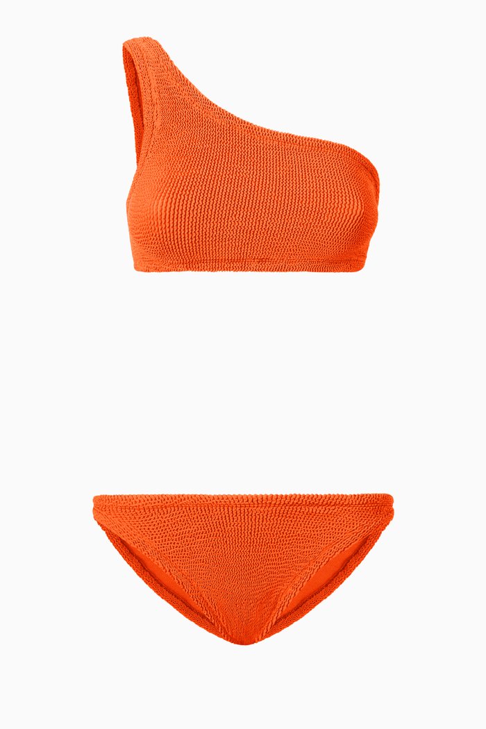 

Nancy Bikini Set in Stretch Nylon, Orange