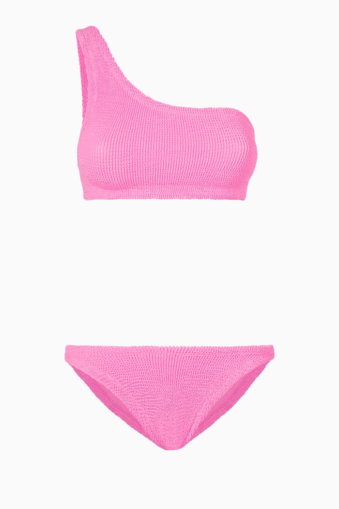 

Nancy Bikini Set in Stretch Nylon, Pink