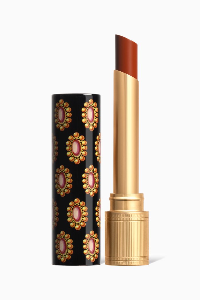

308 Lucy Dark Orange Gucci Rouge de Beauté Brillant, 1.8g, Undefined