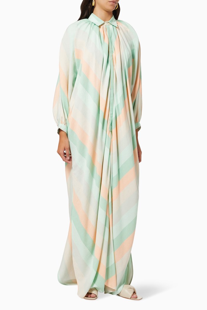 

Touareg Shirt Dress in Cotton, Multicolour