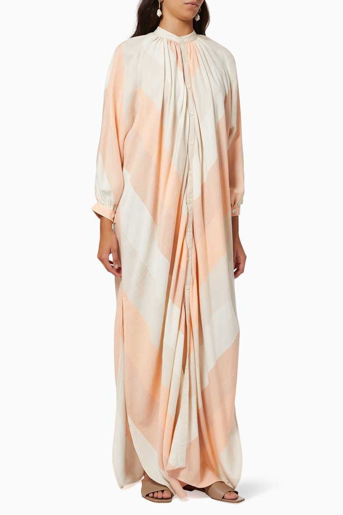 

Touareg Shirt Dress in Cotton, Multicolour