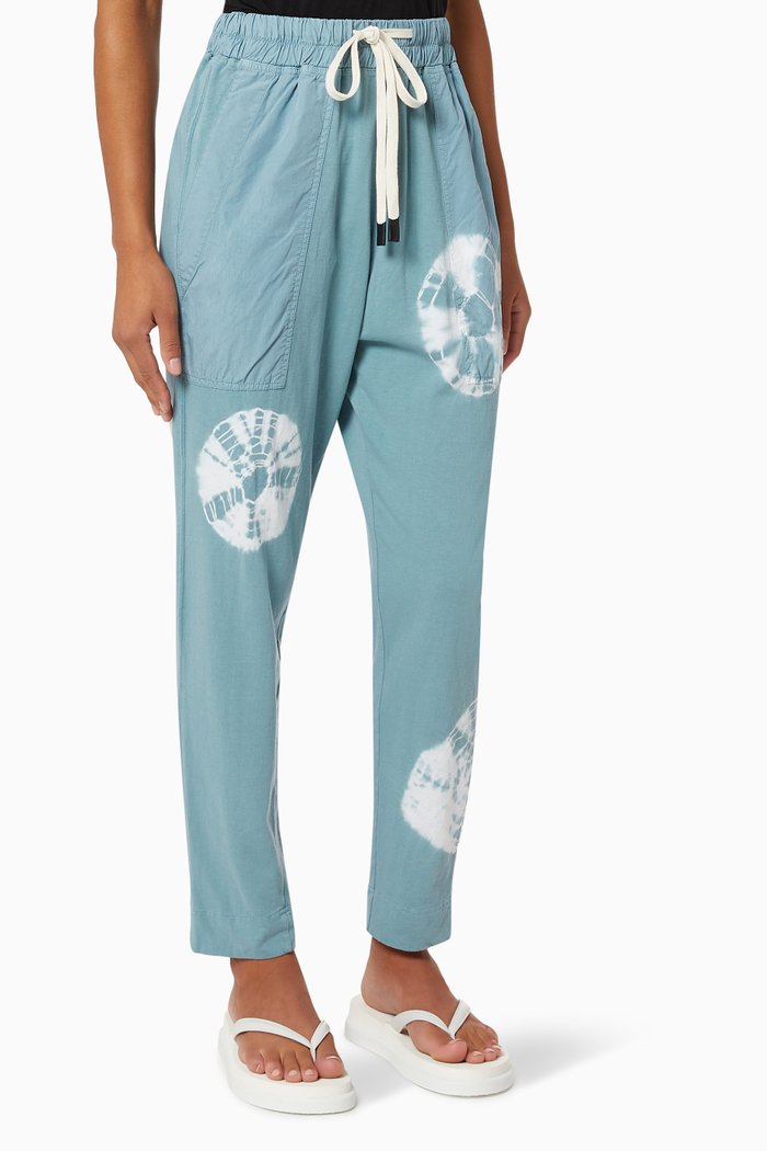 

Karamatsu Sweatpants in Organic Double Jersey, Blue