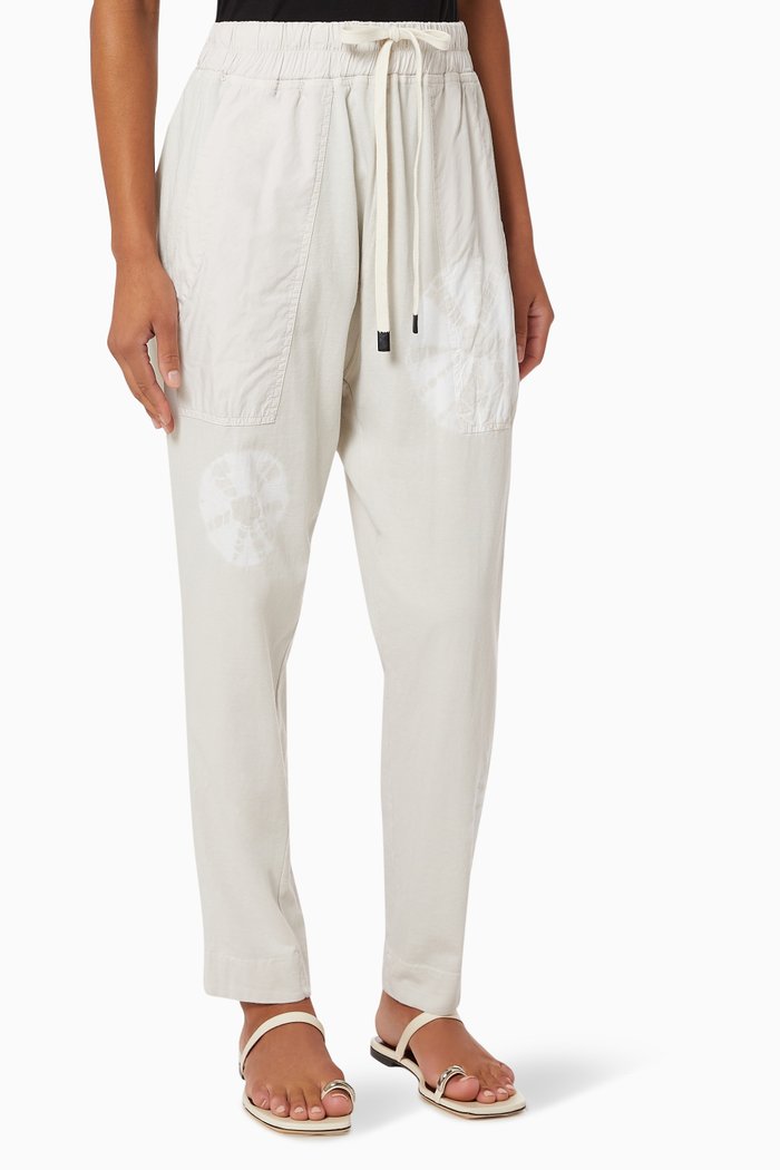 

Karamatsu Sweatpants in Organic Double Jersey, White