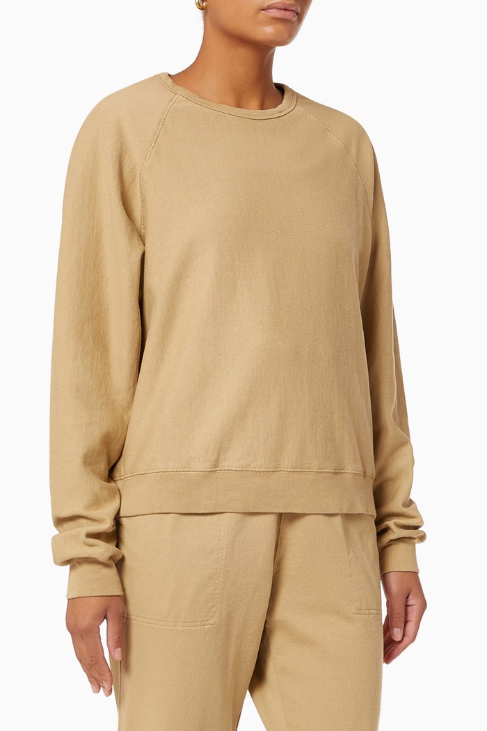

Vintage Summer Sweatshirt in Fleece, Neutral