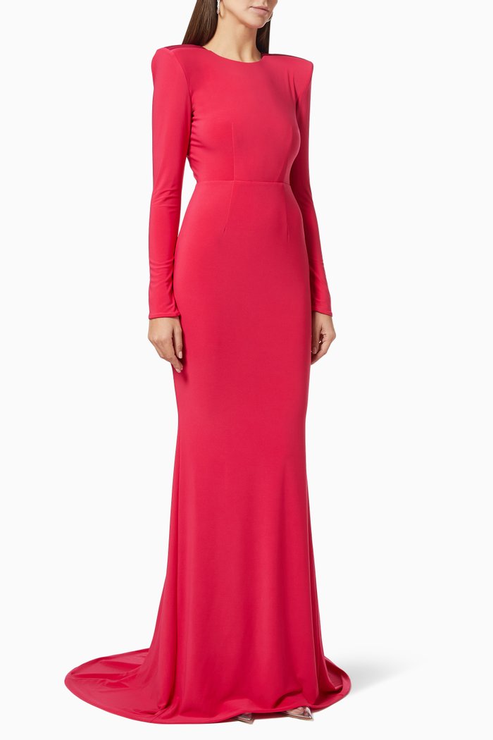 

Forte Gown in Jersey, Pink