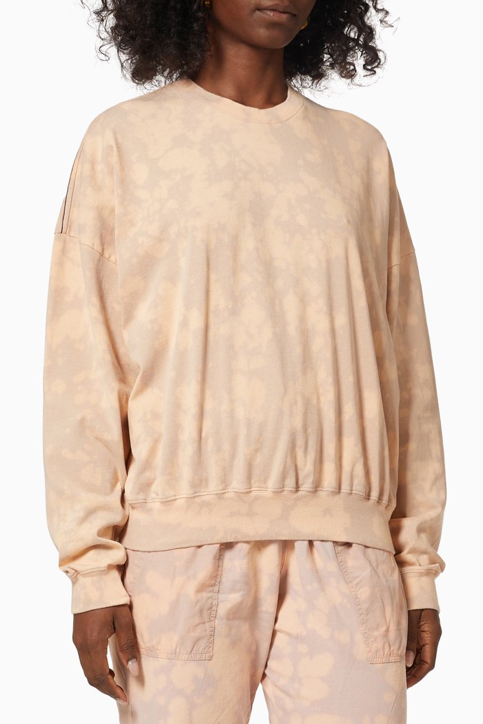Motley Sweatshirt in Fleece, Pink