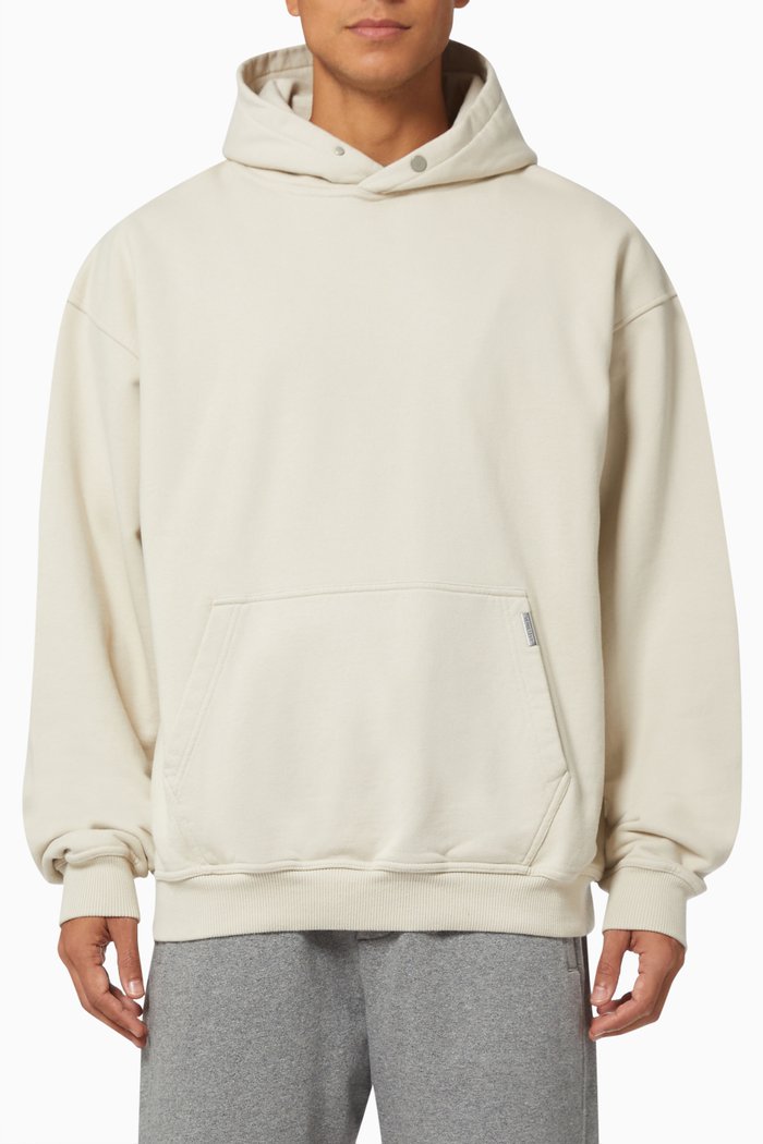 

Blank Hoodie in Cotton, White
