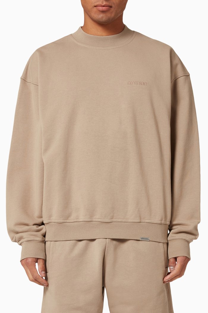 

Blank Sweatshirt in Cotton, Neutral