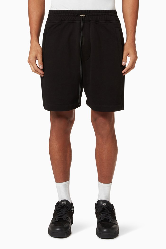 

Blank Shorts in Cotton Jersey, Black