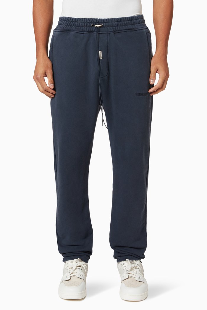 

Blank Sweatpants in Cotton, Blue
