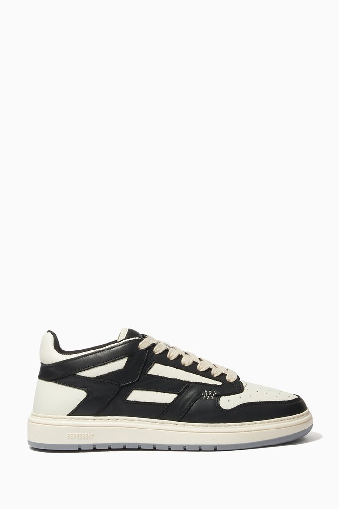 

Reptor Low Sneakers in Leather, Black