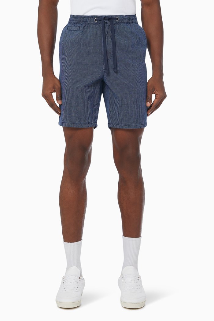 

Sunscorched Chino Shorts in Cotton Twill, Blue