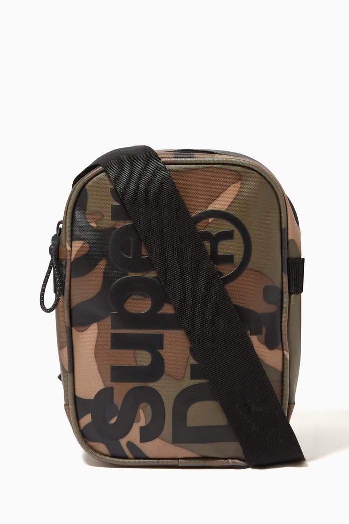 

Camouflage Crossbody Bag in Polyester, Multicolour