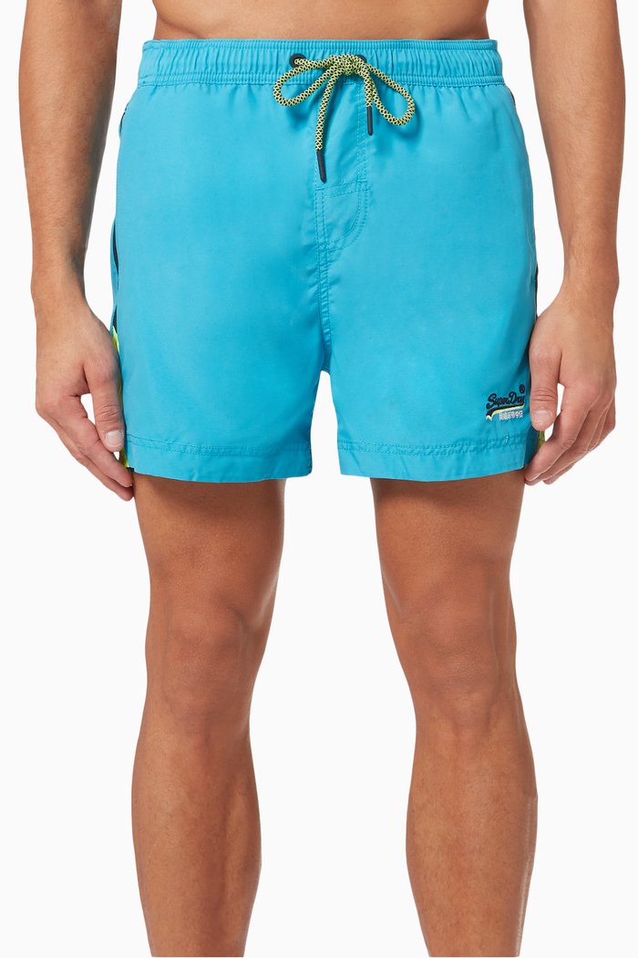 

Beach Volley Swim Shorts in Technical Fabric, Blue