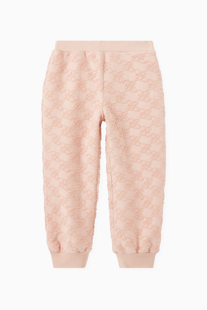 

FF Karligraphy Sweatpants in Cotton Fleece, Orange