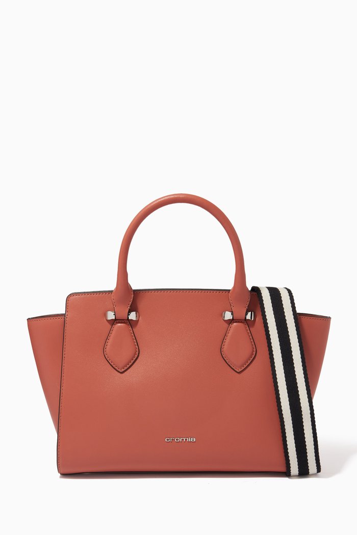 

Medium Trunk Bag in Calfskin, Brown