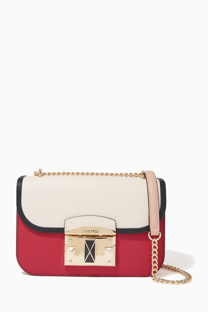 

Small Crossbody Bag in Calfskin, Multicolour