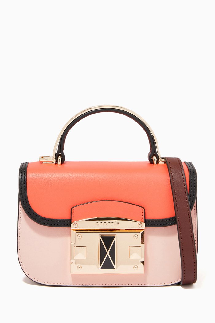 

Small Crossbody in Calfskin, Neutral