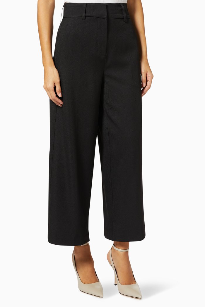 

Yasjulima High Waisted Trousers, Black