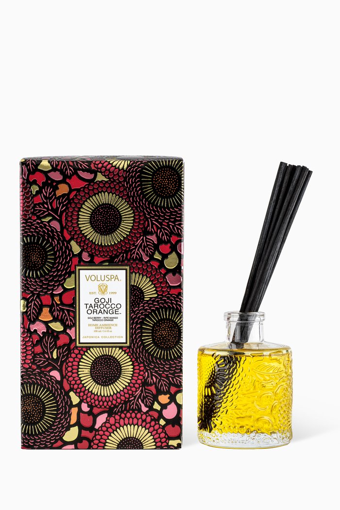 

Goji Tarocco Orange Reed Diffuser, 100ml, Colourless