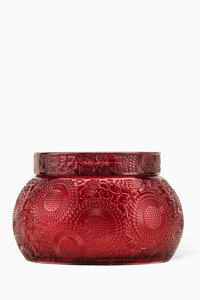 

Goji Tarocco Orange Chawan Bowl Candle, 400g, Colourless