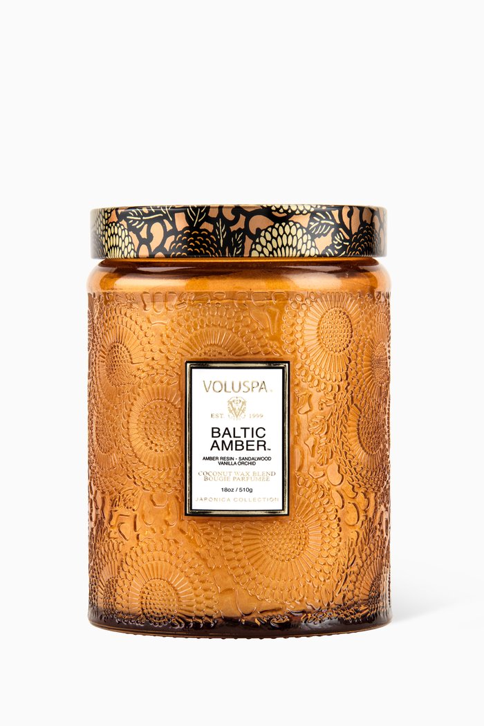 

Goji Tarocco Orange Large Jar Candle, 510g, Colourless