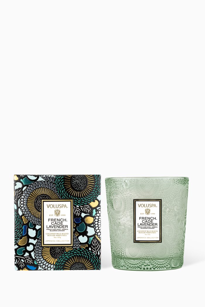 

French Cade Lavender Classic Candle, 300g, Multicolour