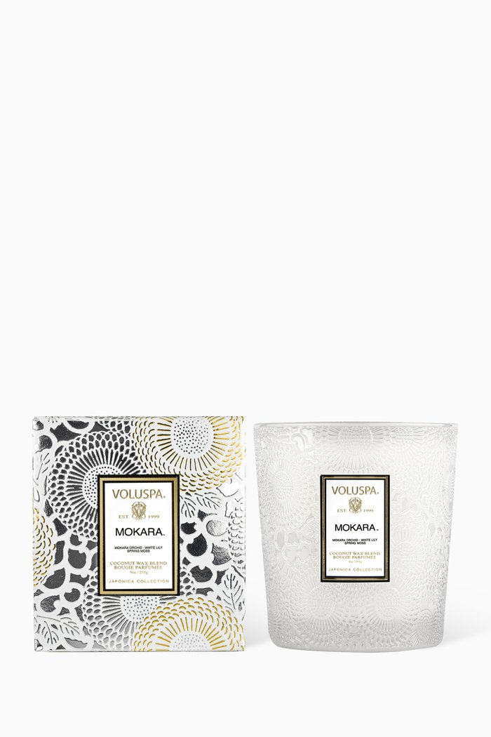 

Mokara Classic Candle, 300g, Colourless