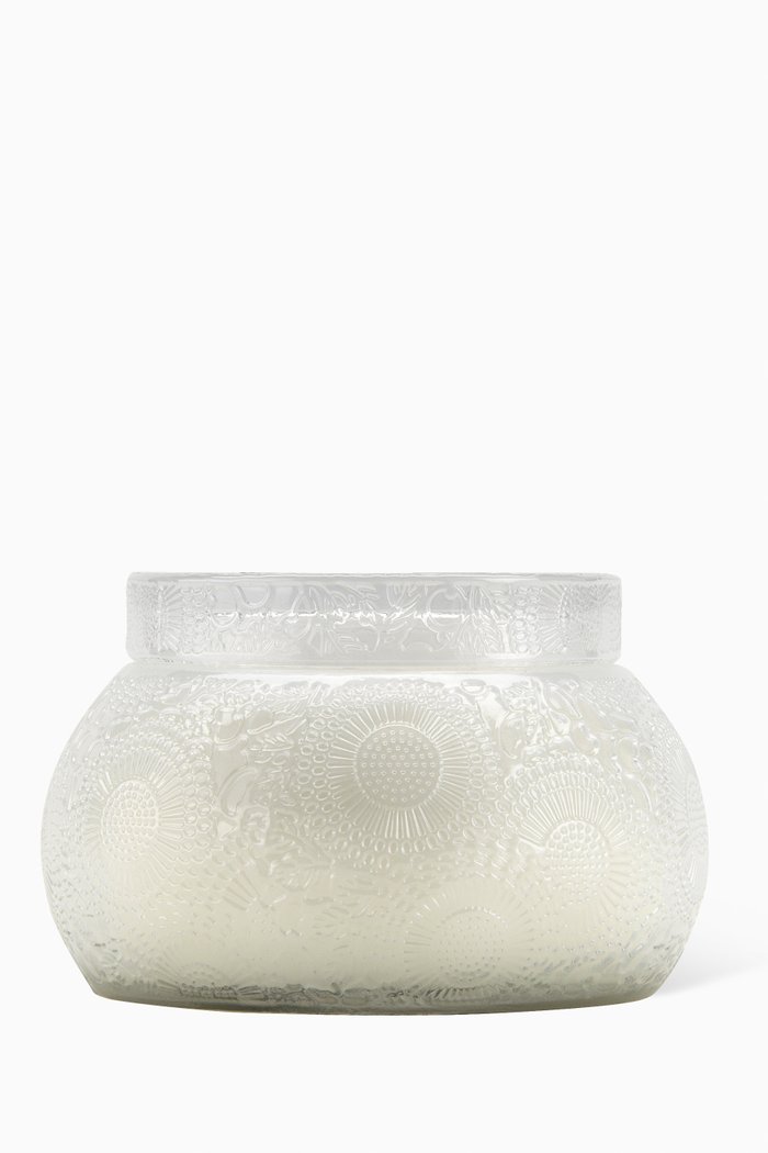 

Mokara Chawan Bowl Candle, 400g, Colourless