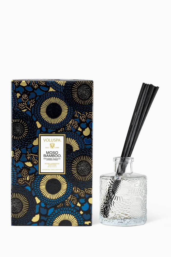 

Moso Bamboo Reed Diffuser, 100ml, Colourless