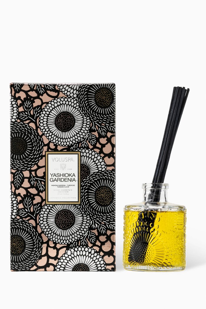 Yashioka Gardenia Reed Diffuser, 100ml, Multicolour