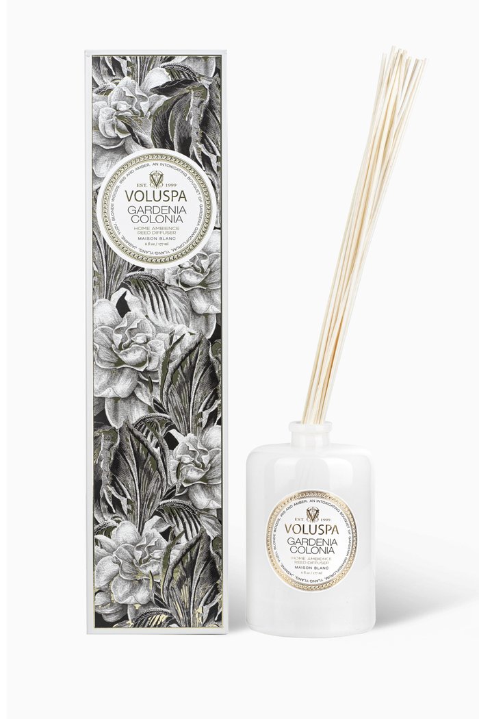 

Gardenia Colonia Reed Diffuser, 180ml, Colourless