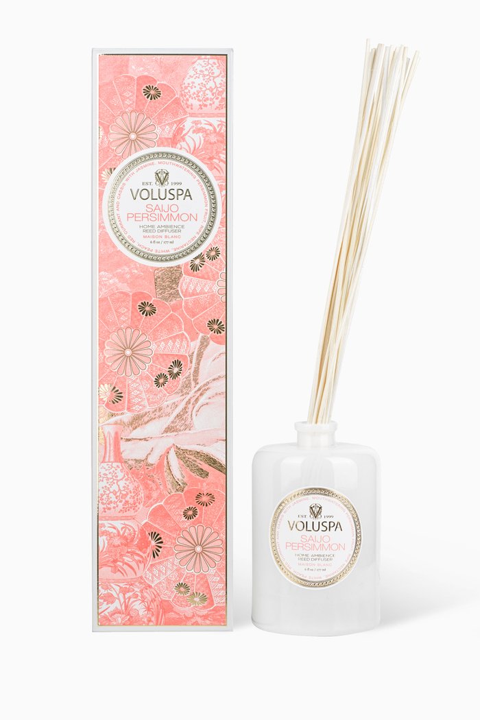 

Saijo Persimmon Reed Diffuser, 180ml, Colourless