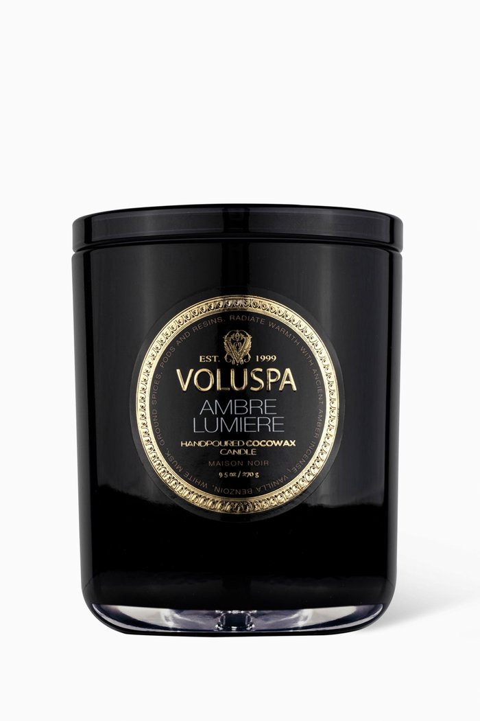 

Ambre Lumiere Classic Candle, 270g, Colourless