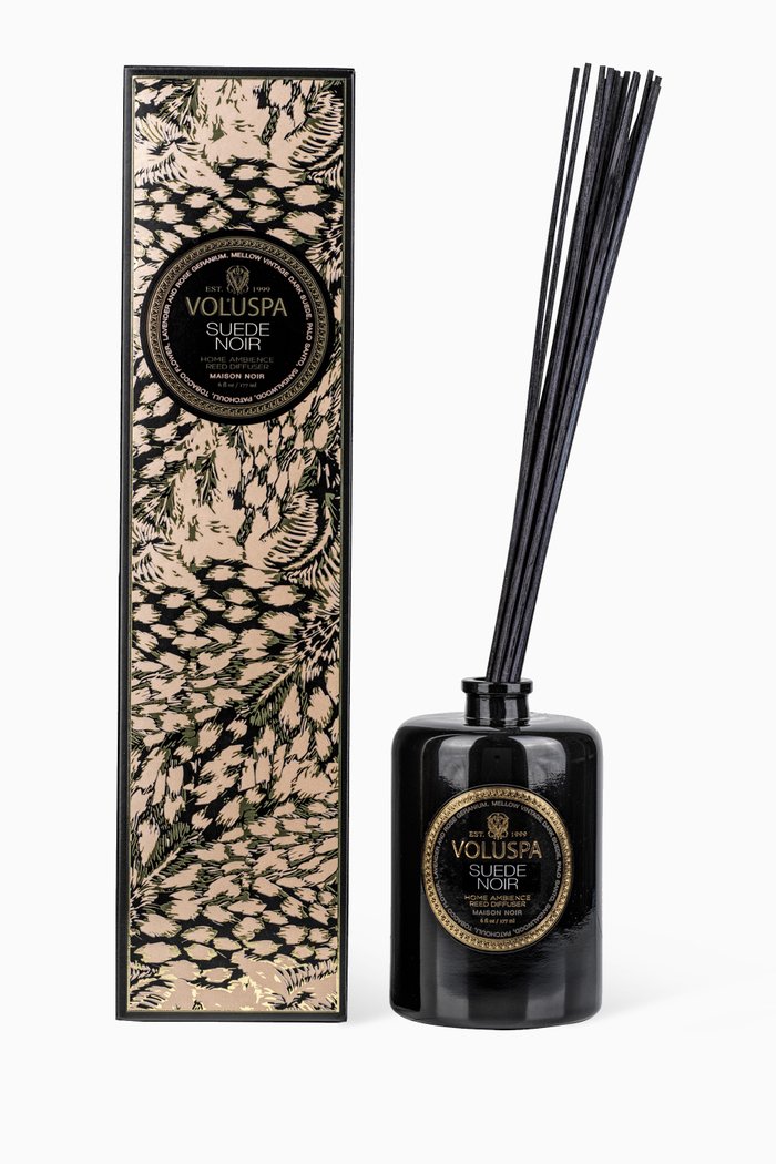 

Suede Noir Reed Diffuser, 180ml, Colourless