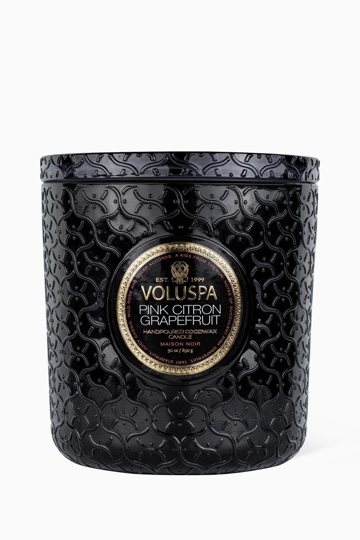 

Pink Citron Grapefruit Luxe Candle, 850g, Colourless