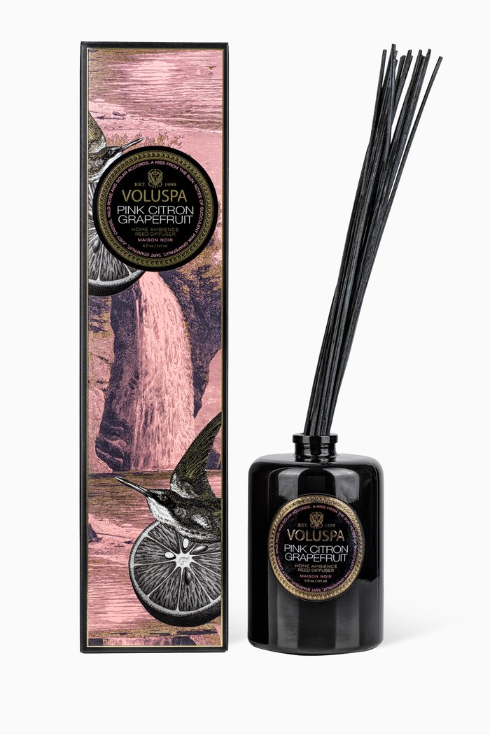

Pink Citron Grapefruit Reed Diffuser, 180ml, Colourless