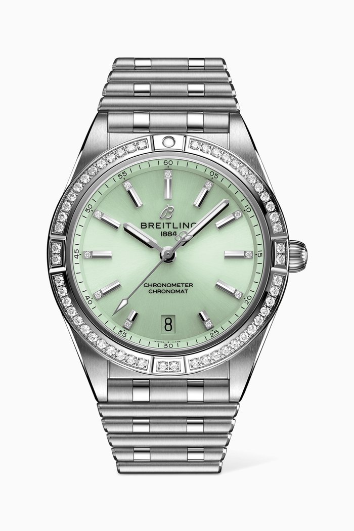 

Chronomat Automatic 36 with Diamonds, Green