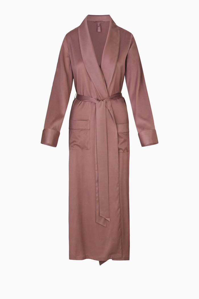 

Silk Sleep Robe, Red