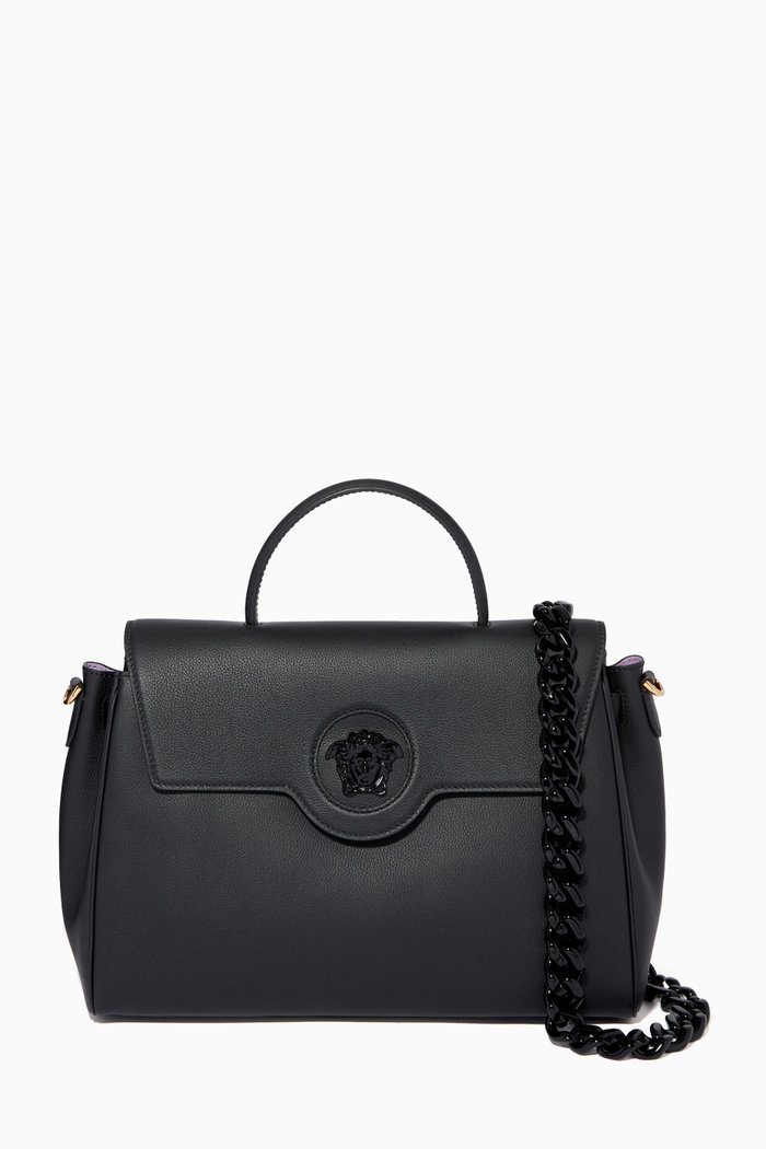 

La Medusa Large Handbag in Leather, Multicolour