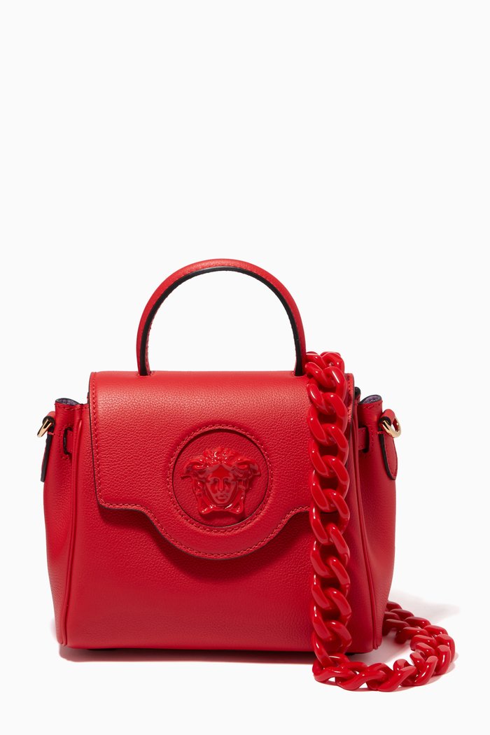 

La Medusa Small Handbag in Leather, Multicolour