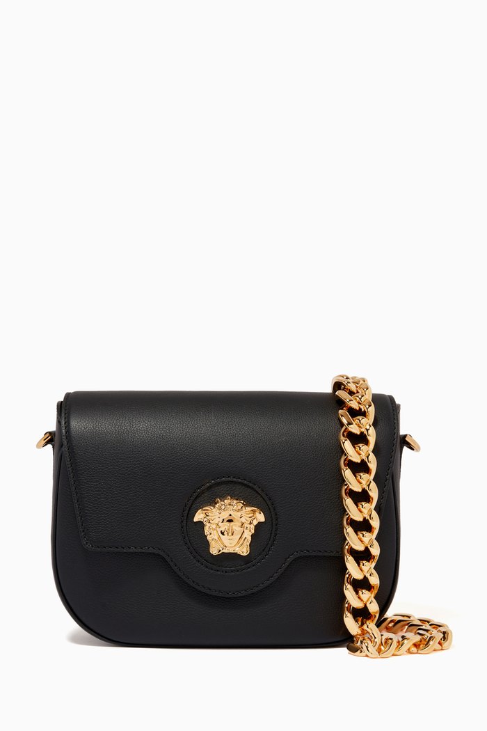 

La Medusa Shoulder Bag in Calf Leather, Multicolour