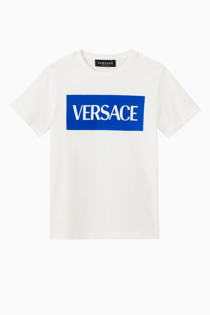 

Logo T-shirt in Cotton Jersey, White