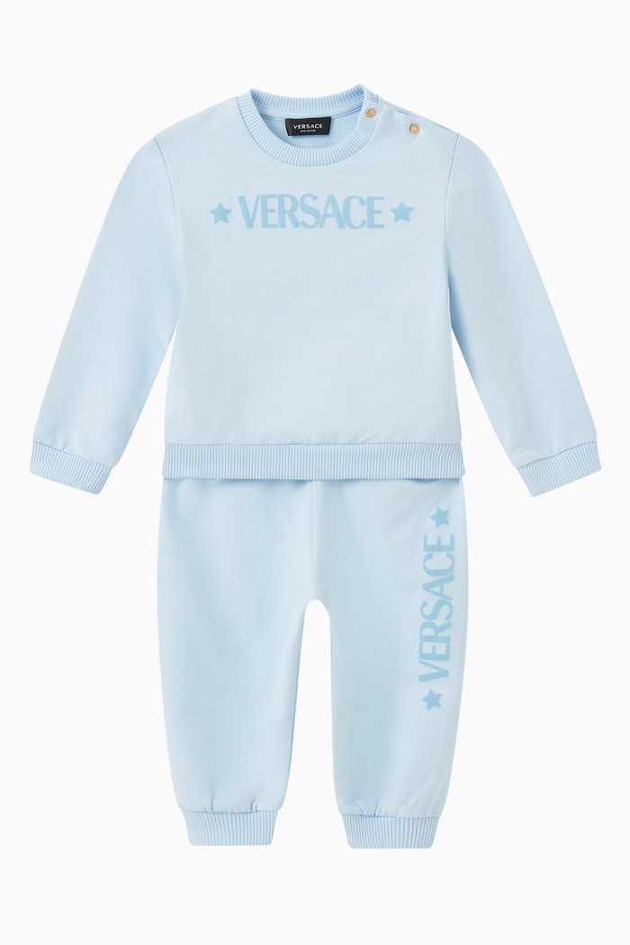 

Logo Sweats Set in Cotton Terry, Multicolour