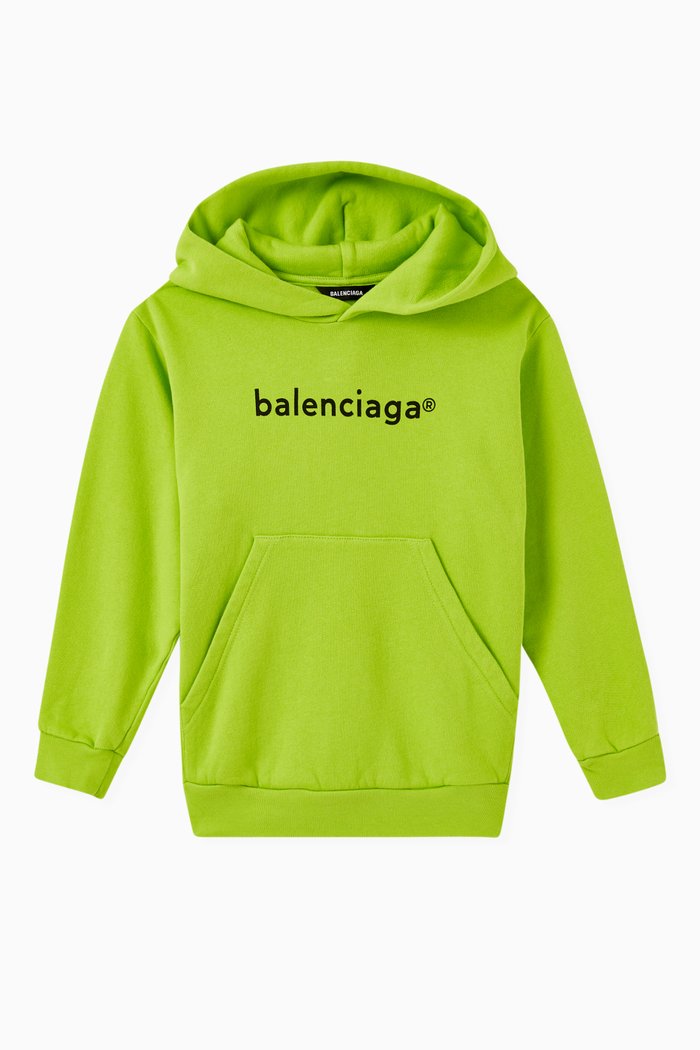 

New Copyright Hoodie in Cotton Fleece, Green